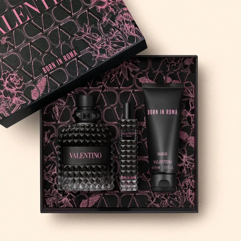 Perfumes For Men Valentino Born In Roma Gift Set Trio | Delivery